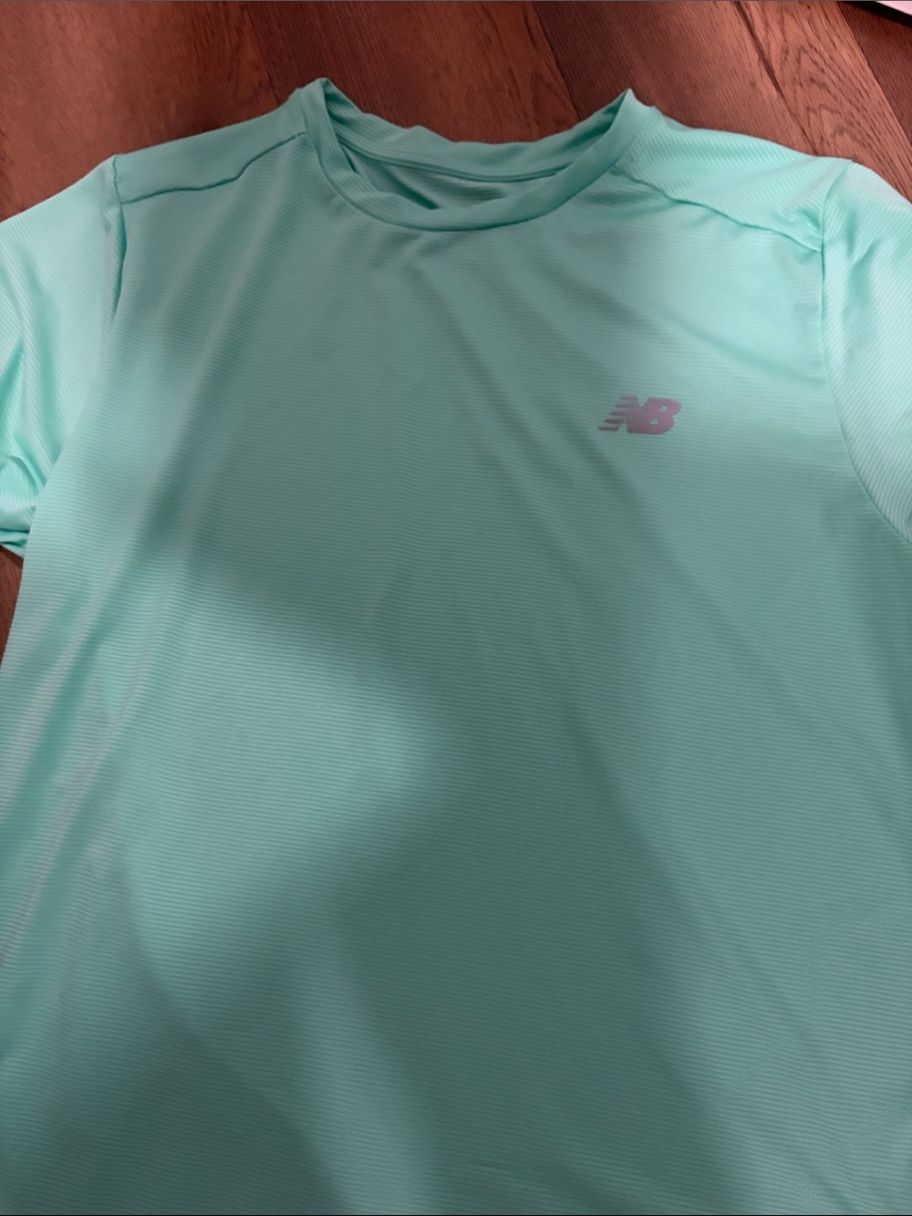 New Balance Men’s Short Sleeve Performance Tee — Mint